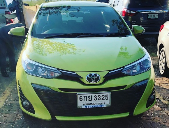 เช่ารถ รถเช่า พิษณุโลก Toyota Yaris 2018